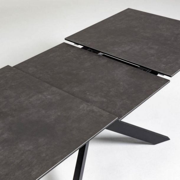 Стол ATMINDA Керамика 160х90 Темно-серый (90935768) в интернет-магазине