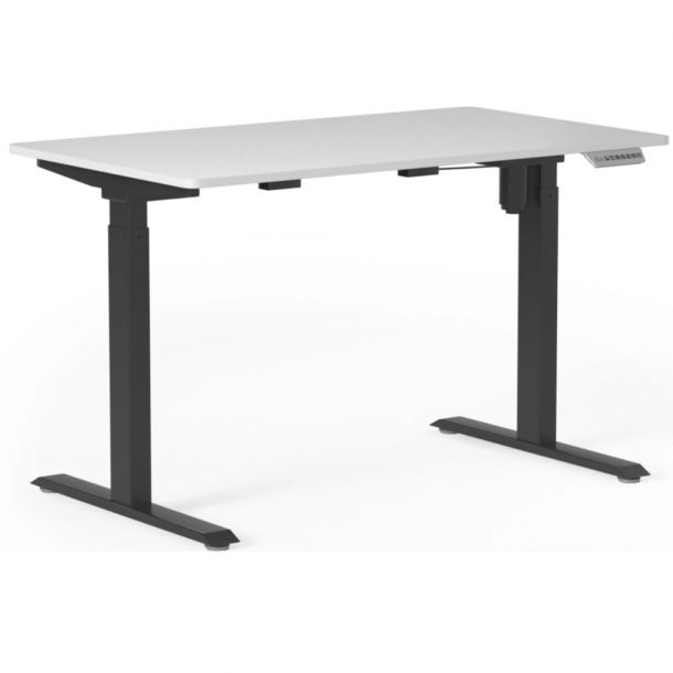 Стіл E-Table Universal 121x70 Білий, Чорний (15478914)
