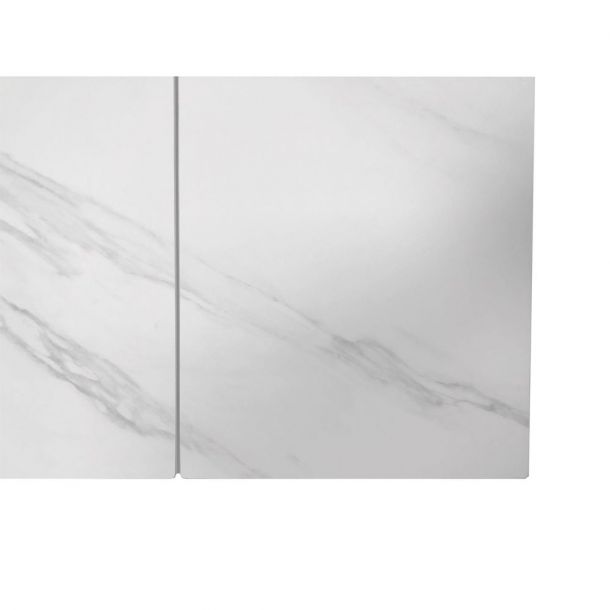 Стол Hugo 140x82 Carrara White, Белый (31462534) купить