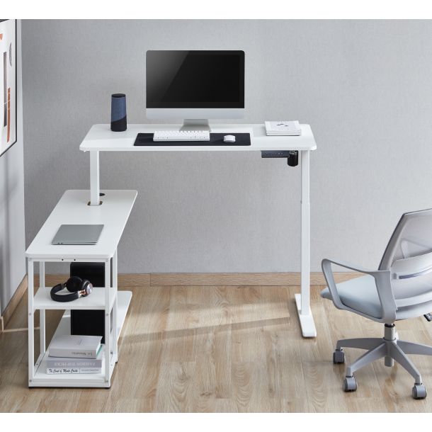 Стіл OfficePro ODE119 136х120 White, White (1311154724) с доставкой