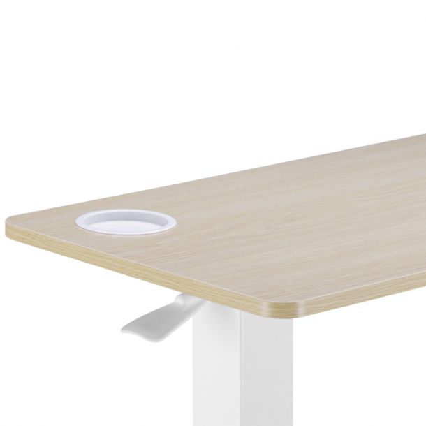 Стол OfficePro ODM366 71x40 Light wood, White (1311033026) с доставкой