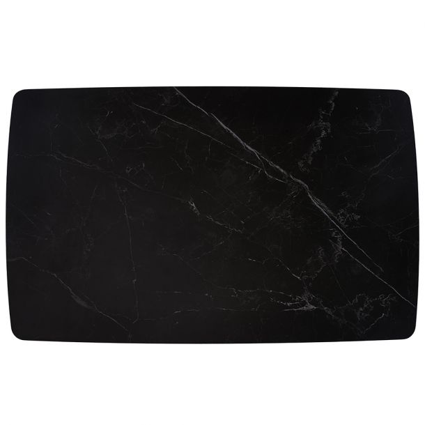 Стол Palermo 140х90 Black marble, Черный (31499180) дешево