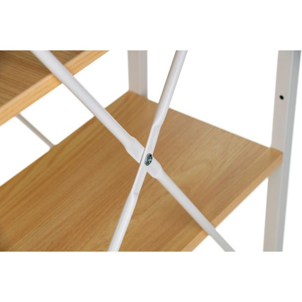 Стол с стеллажом Cross 120x60 White, Beige (26512416) цена