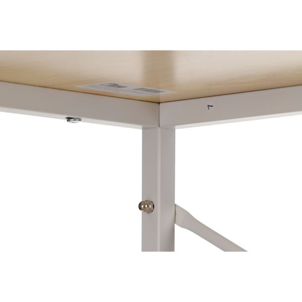 Стол с стеллажом Cross 140x60 White, Beige (26512417) цена