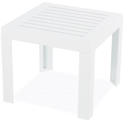 Журнальный стол Suda квадратный 400х400 Белый (27303822)