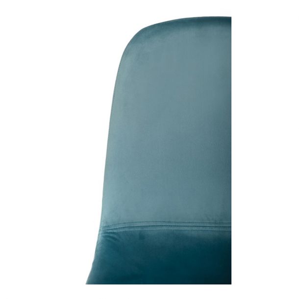 Стілець M-10 Velvet Блакитний-топаз-вельвет, Білий (23440639) дешево
