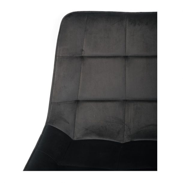 Стілець N-45 fabric Сірий-вельвет (23439803) цена