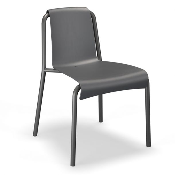 Стул Nami Dining Chair Dark Grey (134936403)