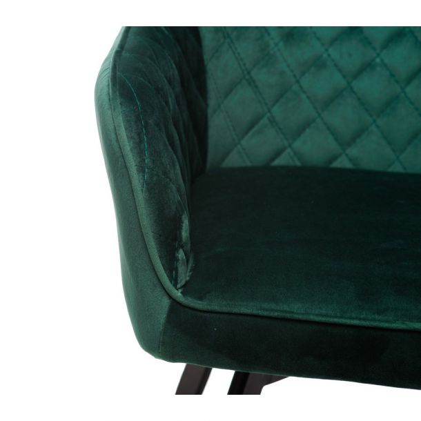 Поворотный стул R-63 Изумрудный, Черный (23480882) hatta