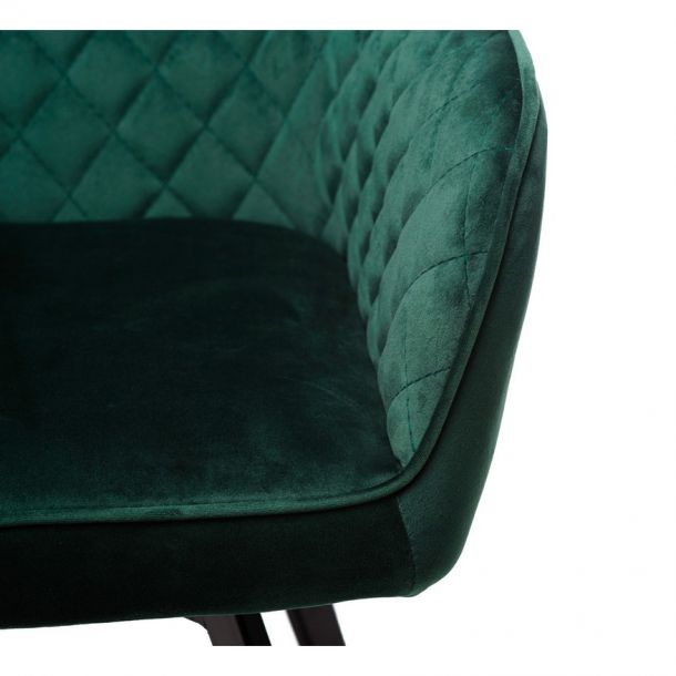 Поворотный стул R-63 Изумрудный, Черный (23480882) купить