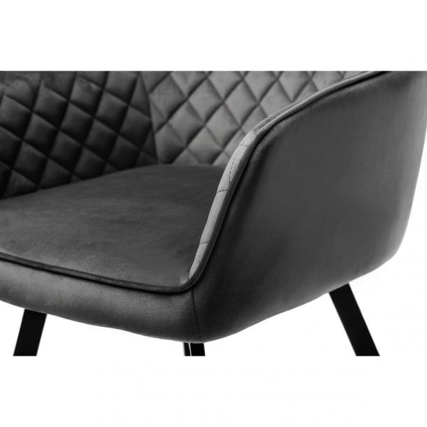 Поворотный стул R-63 Серый, Черный (23480881) цена