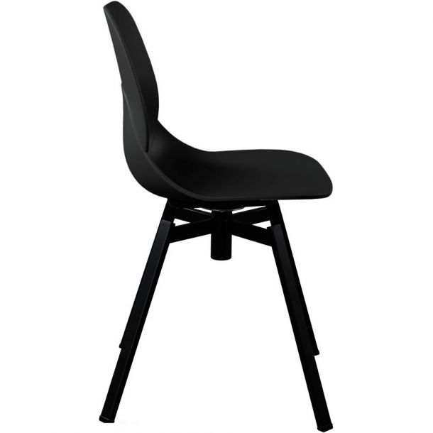 Поворотний стілець Spider Чорний (31306968) цена