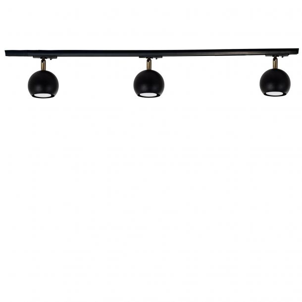 Трековый светильник Тrack Bowl GU10 TL90 Black (1111230567) цена
