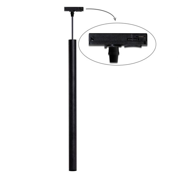 Трековый светильник Тrack Chime G4 TP30-500-1000 Black (1111228522) цена