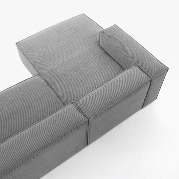Угловой диван BLOK Светло-серый (90723831) цена