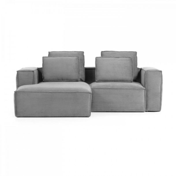 Угловой диван BLOK Серый (90723864) с доставкой