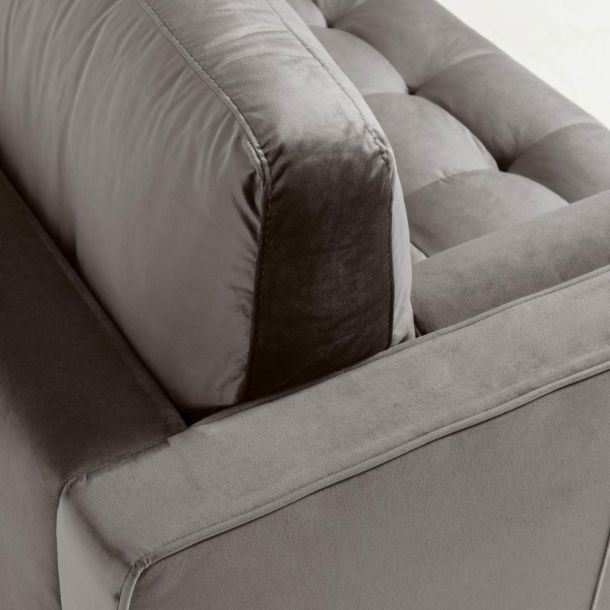 Кутовий диван BOGART 2-місний Темно-сірий (90723876) недорого