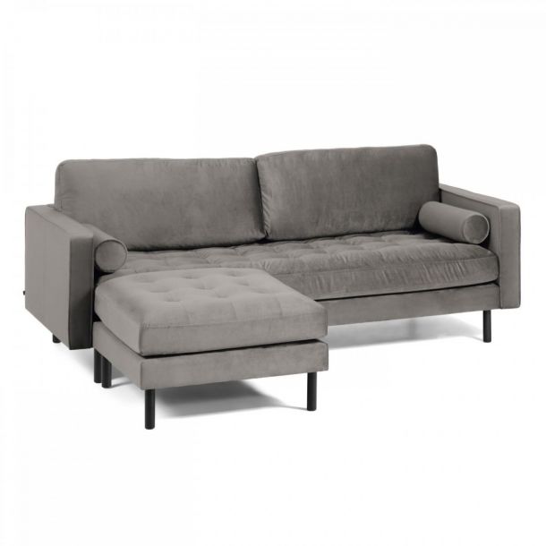 Угловой диван BOGART 3-местный Серый (90723879) купить