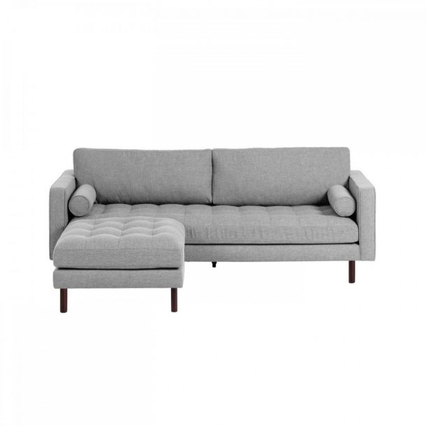 Кутовий диван BOGART 3-місний Світло-сірий (90723878)