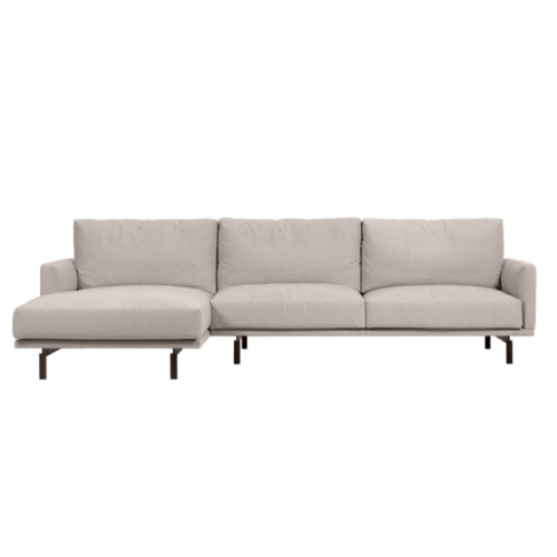 Кутовий диван GALENE 4-місний з лівим шезлонгом 314х166 Бежевий (90724139)