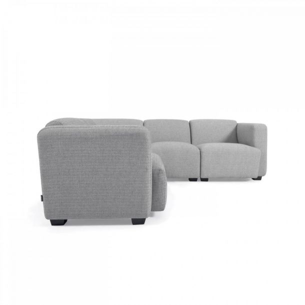 Кутовий диван LEGARA 4-місний Світло-сірий (90724057) дешево