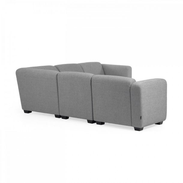 Угловой диван LEGARA 5-местный Светло-серый (90724058) с доставкой