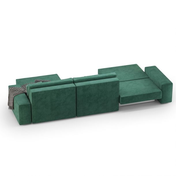 Угловой диван Loft Зеленый (114742416) в Украине