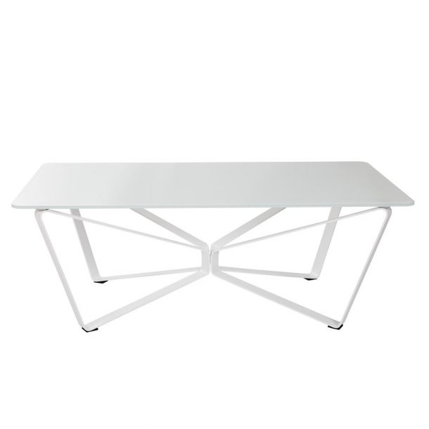 Журнальний стіл LUTON 125x70 Білий глянець (52383002)