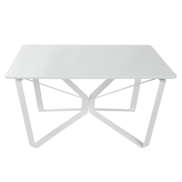Журнальний стіл LUTON 90x90 Білий глянець (52383006)