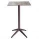 Барний стіл Quatro High Fix 60х60 stone, moka (1691271391)