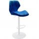 Барний стілець Astra new White Velvet Темно-синій (44524152)