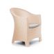 Кресло Комфорт с подушкой Жаккард 01, Кофе с молоком (41358500)