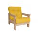 Кресло Mexico Желтый, Натуральный (65442690)
