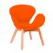 Кресло Swan Wood Оранжевый (10382309)