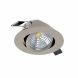Точечный светильник SALICETO D8 2700К Сатиновый никель (110738418)